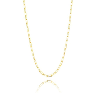 Corrente malha cartier em Ouro Amarelo 18K 