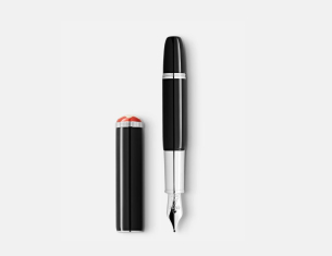 Caneta Tinteiro Montblanc Heritage Rouge et Noir "Baby" - Edição Especial