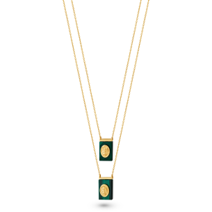 Escapulário em Ouro Amarelo 18K  