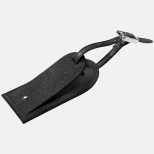 Etiqueta para bagagem Montblanc Sartorial Preta