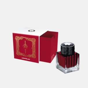 Frasco de Tinta Montblanc Meisterstück Romeu & Julieta, Vermelho Verona, 50 ml