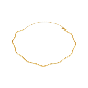 Colar em Ouro Amarelo 18k Ondulada Mérite 