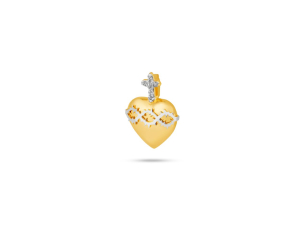 Pingente Ouro Amarelo com Diamante - 18k