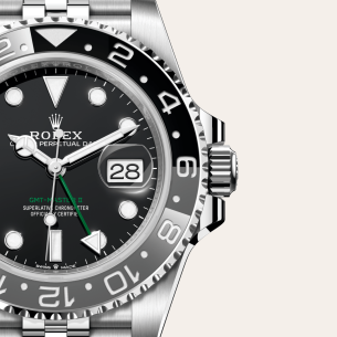 Relógio Rolex GMT-Master II - Black Index W - M126710GRNR-0003