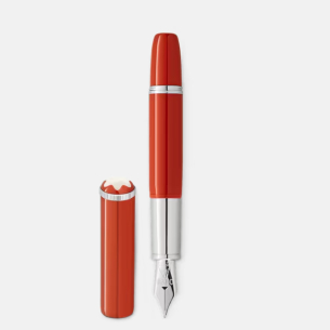 Caneta Montblanc Tinteiro Montblanc Heritage Rouge et Noir "Baby" Special Edition Coral-Coloured (M)