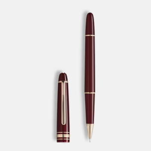 Caneta Montblanc Rollerball Meisterstück Burgundy Red Classique