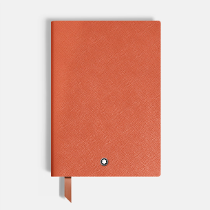 Caderno Médio Montblanc Sartorial Leather, Lined Pages - Caiena