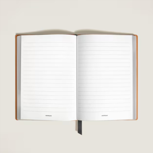Caderno Montblanc Médio, Sartorial Leather, Lined Pages