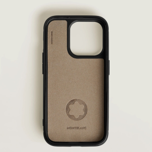 Capa Montblanc Rígida Sartorial para Apple iPhone 16 Pro