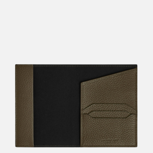Porta Passaporte Montblanc Grain Passport Holder