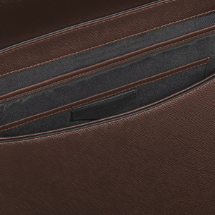Bolsa Messenger Montblanc Belt Messenger Bag in Sartorial Leather - Ébano
