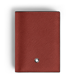 Carteira Montblanc Sartorial 4cc Mini Vermelha - MB222987