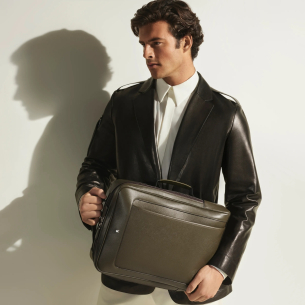 Mochila Montblanc Sartorial Companion Retangular - Khaki