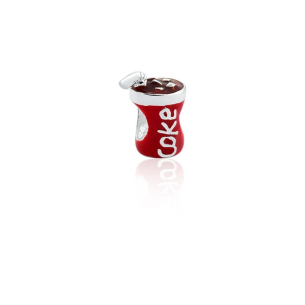 Berloque prata 925 coca cola