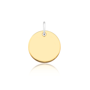 Pingente Medalha Ouro Amarelo 18K