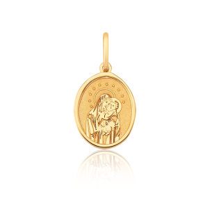 Pingente Nossa Senhora do Carmo Ouro Amarelo 18K 