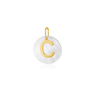 Pingente Ouro Amarelo 18K com Madre Pérola  