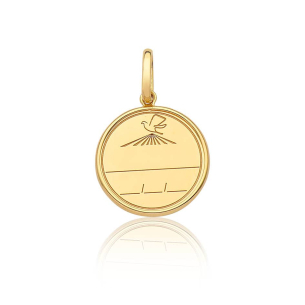 Pingente de ouro amarelo 18k