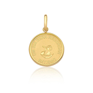 Pingente de ouro amarelo 18k