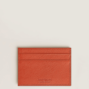 Porta Cartão Montblanc Sartorial 5cc - Tangerine