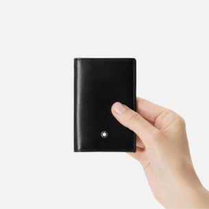 Porta Cartão Montblanc Meisterstück 2CC - Preto
