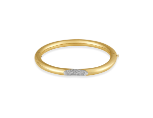 Pulseira em Ouro Amarelo 18K com Diamantes