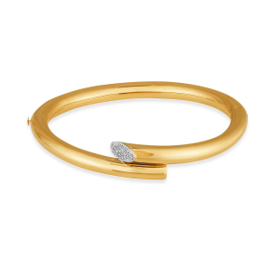 Pulseira em Ouro Amarelo 18K com Diamantes