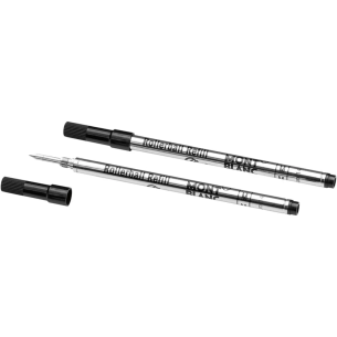 Refil para Rollerball Mystery Black Escrita Média - 2 unidades