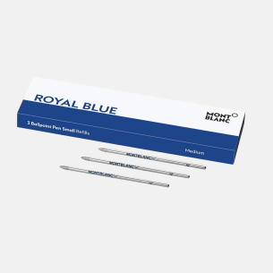 Refis de caneta Montblanc Esferográfica Small Royal Blue - 3 unidades