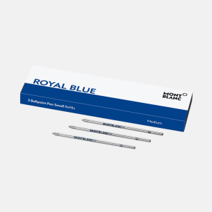 Refis de caneta Montblanc Esferográfica Small Royal Blue - 3 unidades