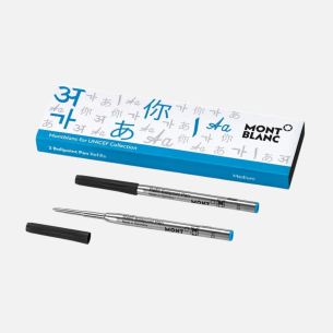Refil de caneta Montblanc Esferográfica M Unicef azul