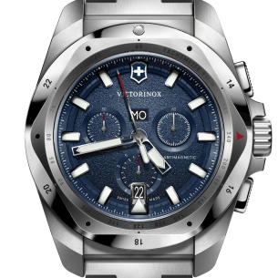 Relógio Masculino I.N.O.X. Chrono Steel - Azul