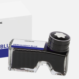 Vidro de Tinta Montblanc Permanent Blue - 60 ml