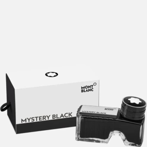 Vidro de tinta Montblanc Mystery Black 60ml